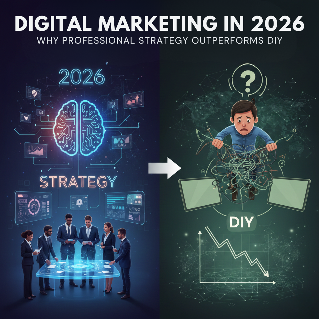 Digital Marketing in 2026: Why Professional Strategy Outperforms DIY