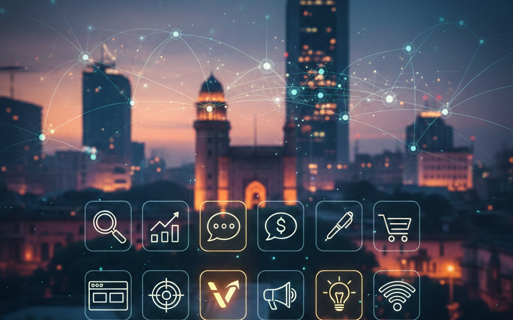 Top digital marketing agencies in Uttar Pradesh including best digital marketing agency in Lucknow